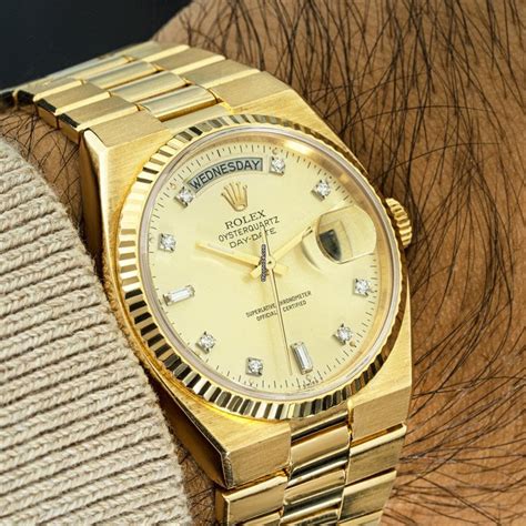 rolex oysterquartz prezzo|Rolex oysterquartz day date value.